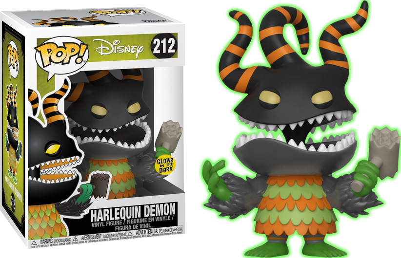 The Nightmare Before Christmas - Nightmare Before Christmas Harlequin Demon Pop Clipart (822x530), Png Download