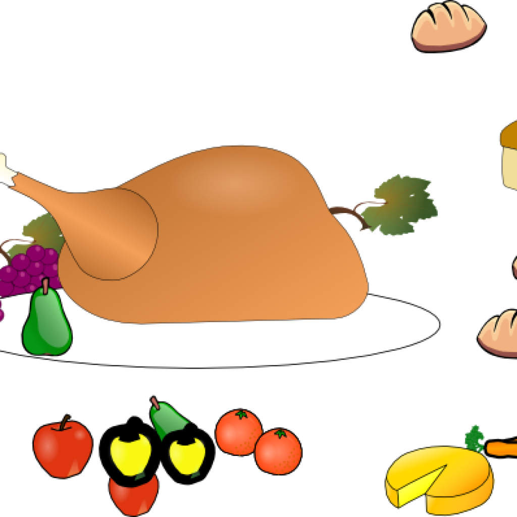 Cornucopia Clipart Thanksgiving Potluck Lunch - Png Download (1024x1024), Png Download