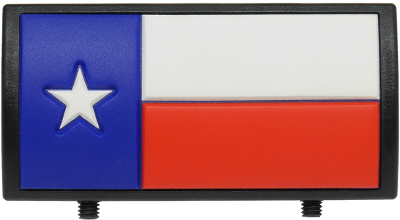 Picture Of Cgr Texas Flag Rail Cover - Sign Clipart (600x600), Png Download