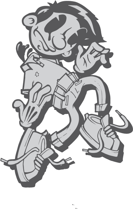 Graffiti And Mural Gallery - Illustration Clipart (450x694), Png Download