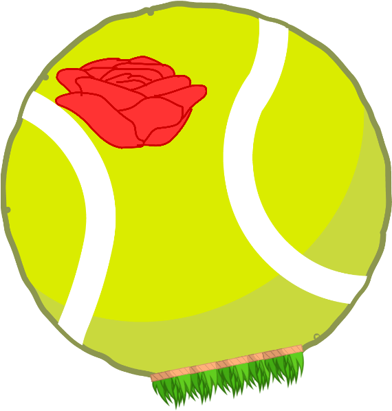 Hawaii Png - Body Bfb Tennis Ball Clipart (570x607), Png Download