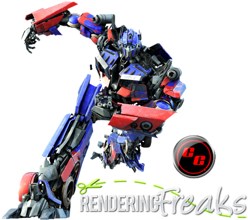 Prime Render Photo - Transformer Optimus Prime Cartoon Clipart (640x480), Png Download