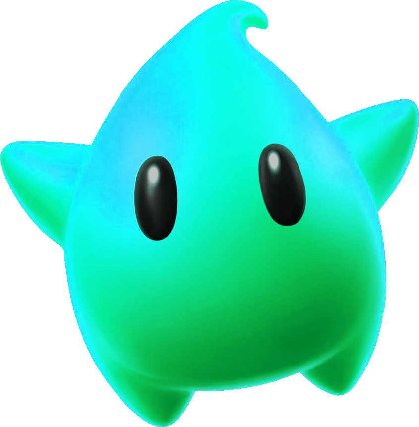 Super Mario Galaxy Luma Star - Luma Mario Clipart (1000x1000), Png Download