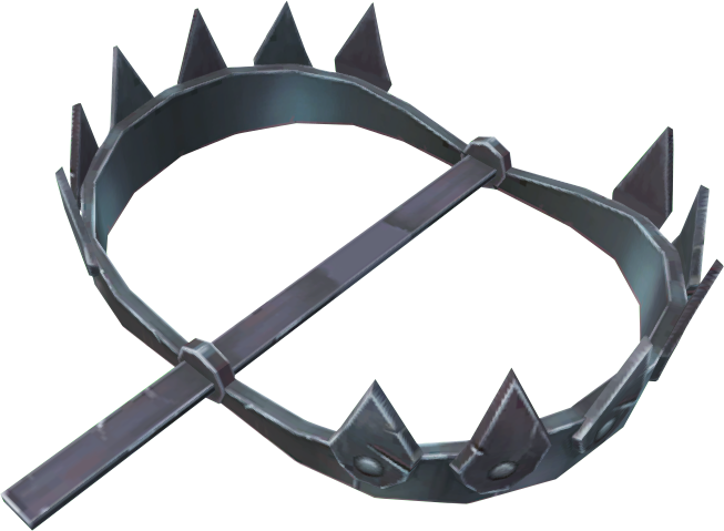 Bear Trap Transparent Transparent Background - Atom Symbol Clipart (653x479), Png Download