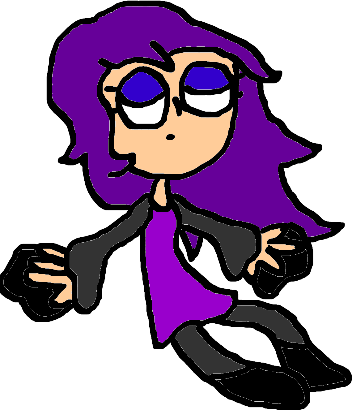 Dawn Shadow Orchid , Png Download - Cartoon Clipart (1139x1325), Png Download