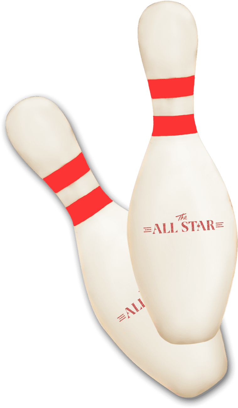 Ready - Ten-pin Bowling Clipart (964x1355), Png Download