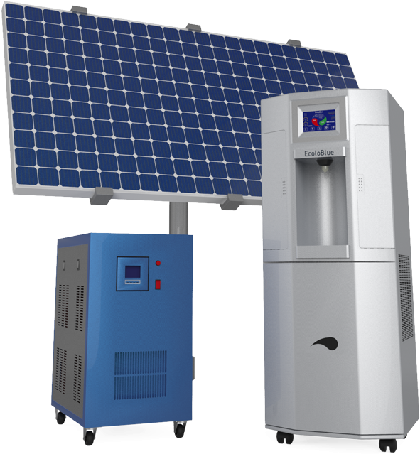Solar Power Generator - Solar Atmospheric Water Generator Types Clipart (800x800), Png Download