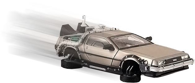 Attached Thumbnails Uniaw7-deloreanday - Back To The Future Car Flying Clipart (720x432), Png Download