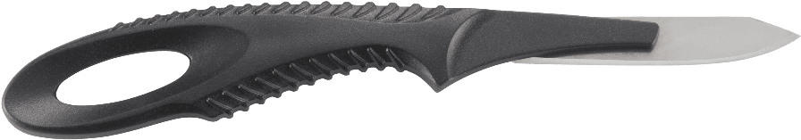 More Views - Serrated Blade Clipart (920x412), Png Download