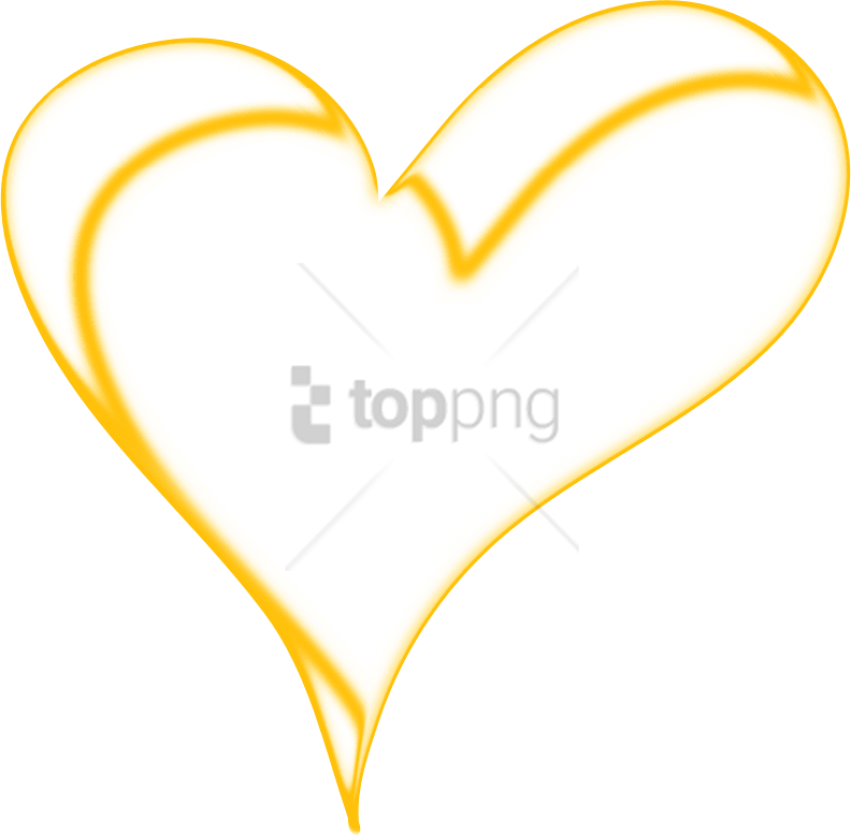 Free Png Gold Line Clip Art Png Image With Transparent - Icon Png Love Gold (851x835), Png Download