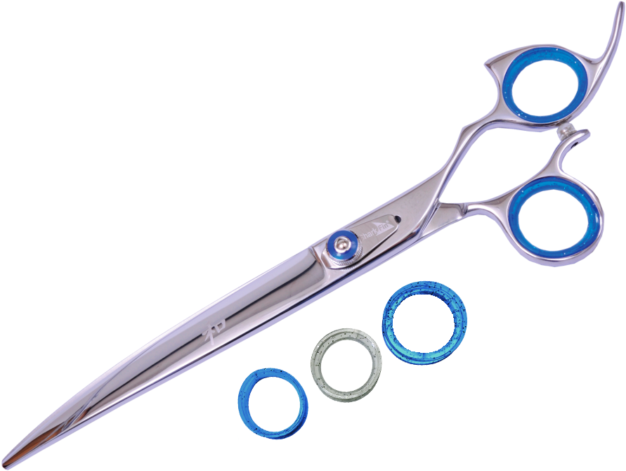 Non Swivel Curved Blade , Right Handed - Scissors Clipart (900x681), Png Download