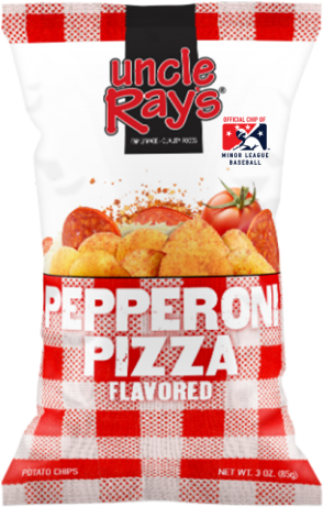 Uncle Rays Pepperoni Pizza Flavour Potato Chips - Convenience Food Clipart (736x460), Png Download