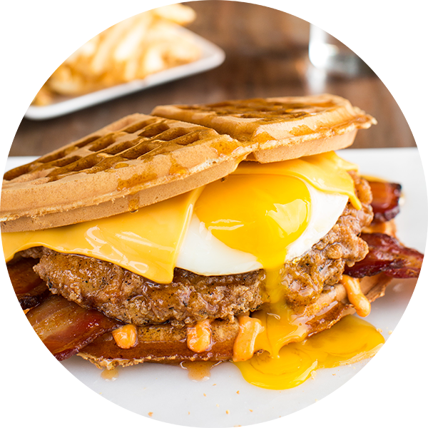 Waffles Png - Wild Chix And Waffles Clipart (600x600), Png Download