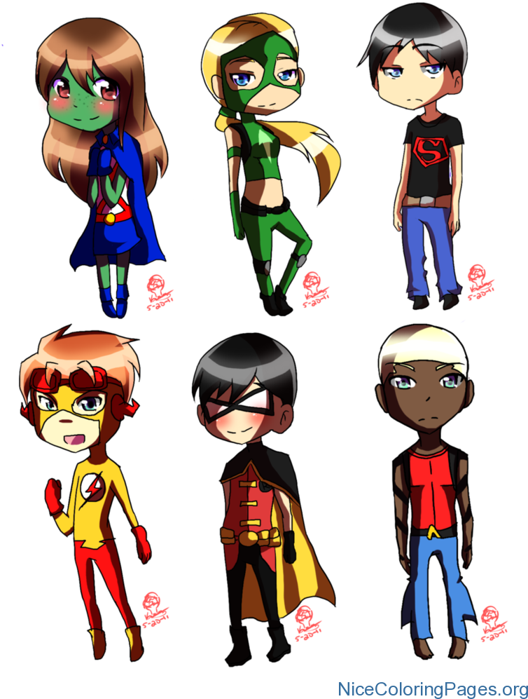 Young Justice Clipart Png Transparent Png (777x1028), Png Download