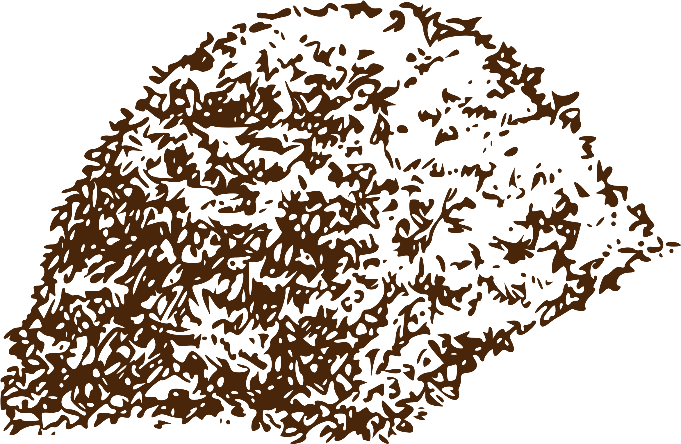 This Free Icons Png Design Of Compost Pile - Compost Pile Clipart Transparent Png (2400x1697), Png Download