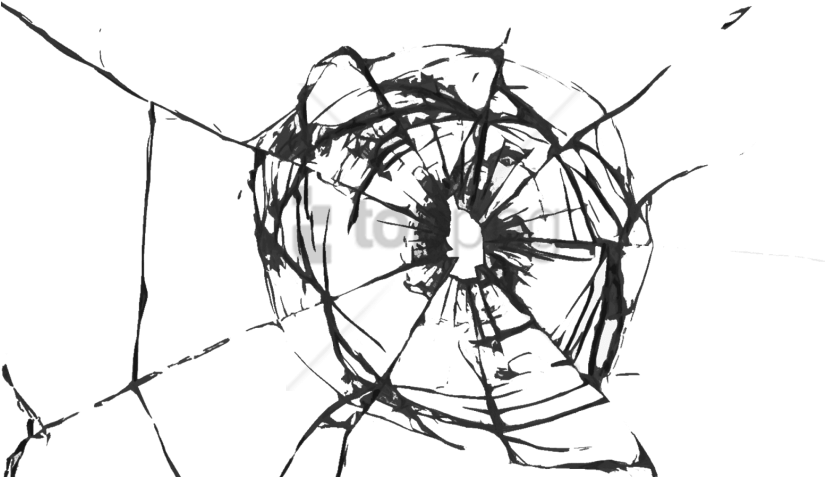 Free Png Broken Glass Transparent Png Image With Transparent - Broken Screen Transparent Png Clipart (850x479), Png Download