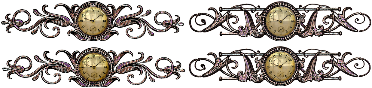 Стимпанк Пнг Clipart (1280x366), Png Download