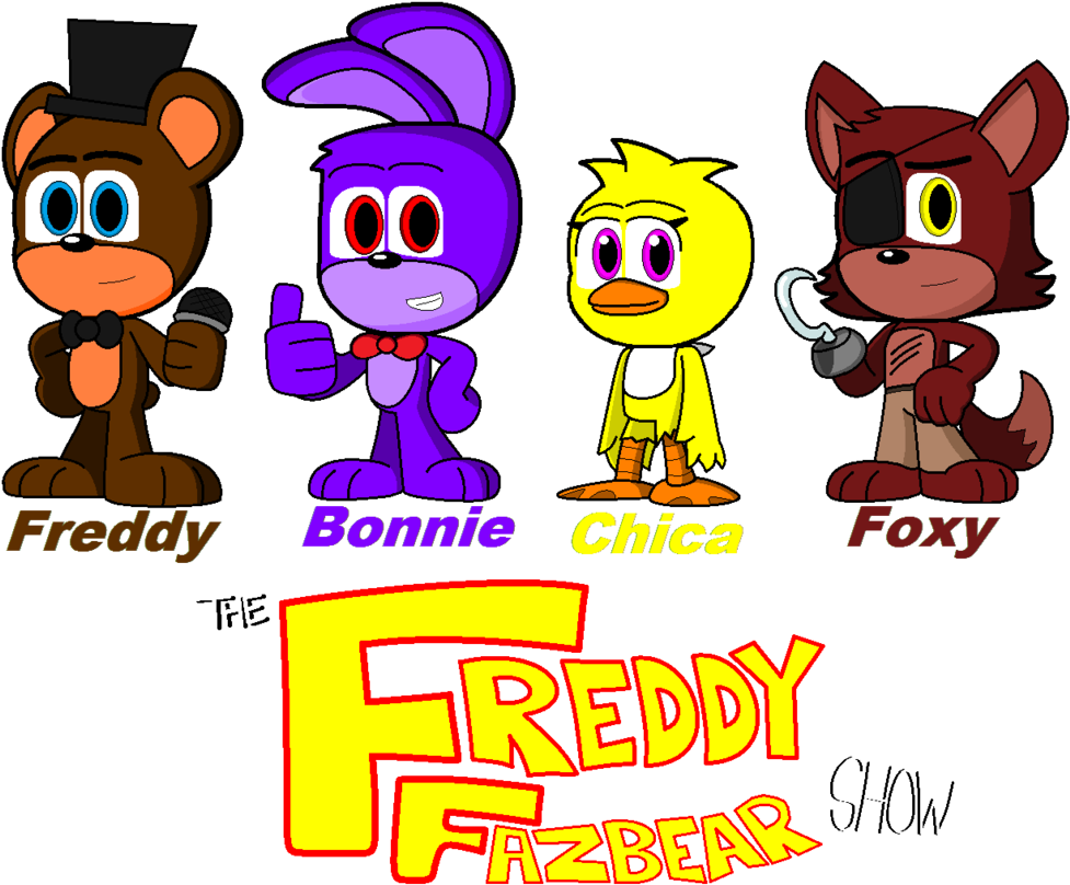 The Freddy Fazbear Character - Freddy Fazbear Characters Clipart (1024x814), Png Download