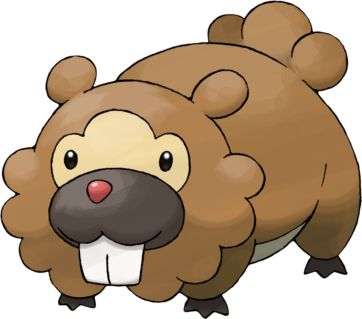 Bidoof Pokemon Clipart - Large Size Png Image - PikPng.