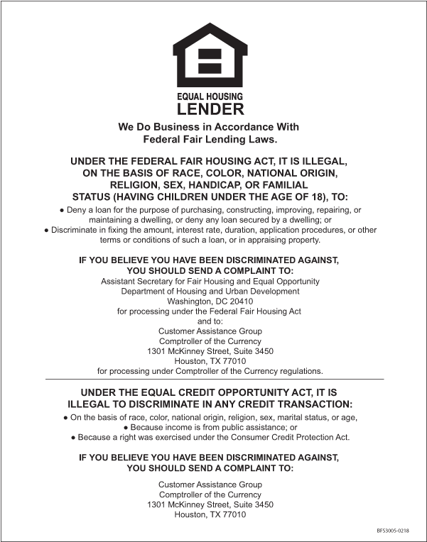 Ideas Breckenridge Financial Supplies Branch Supplies - Equal Housing Lender Clipart (763x763), Png Download