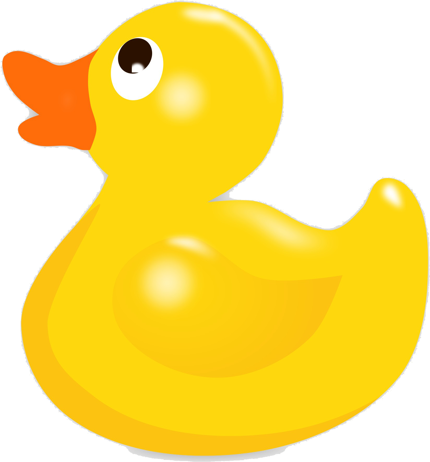 Duck Toy Png Free Download - Rubber Duck Clipart Png Transparent Png (2000x2117), Png Download