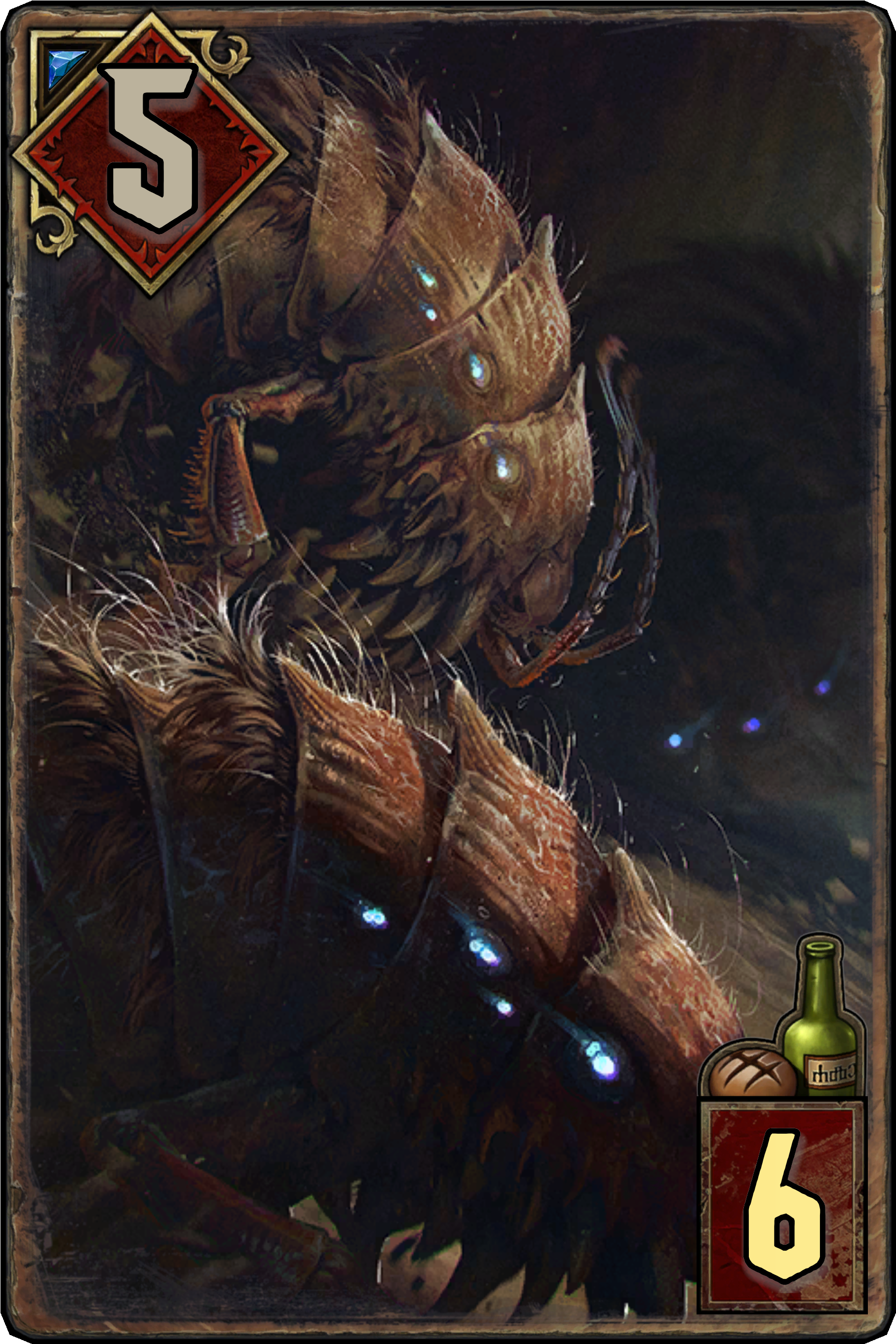 Barbegazi - Elder Bear Gwent Clipart (2186x2924), Png Download