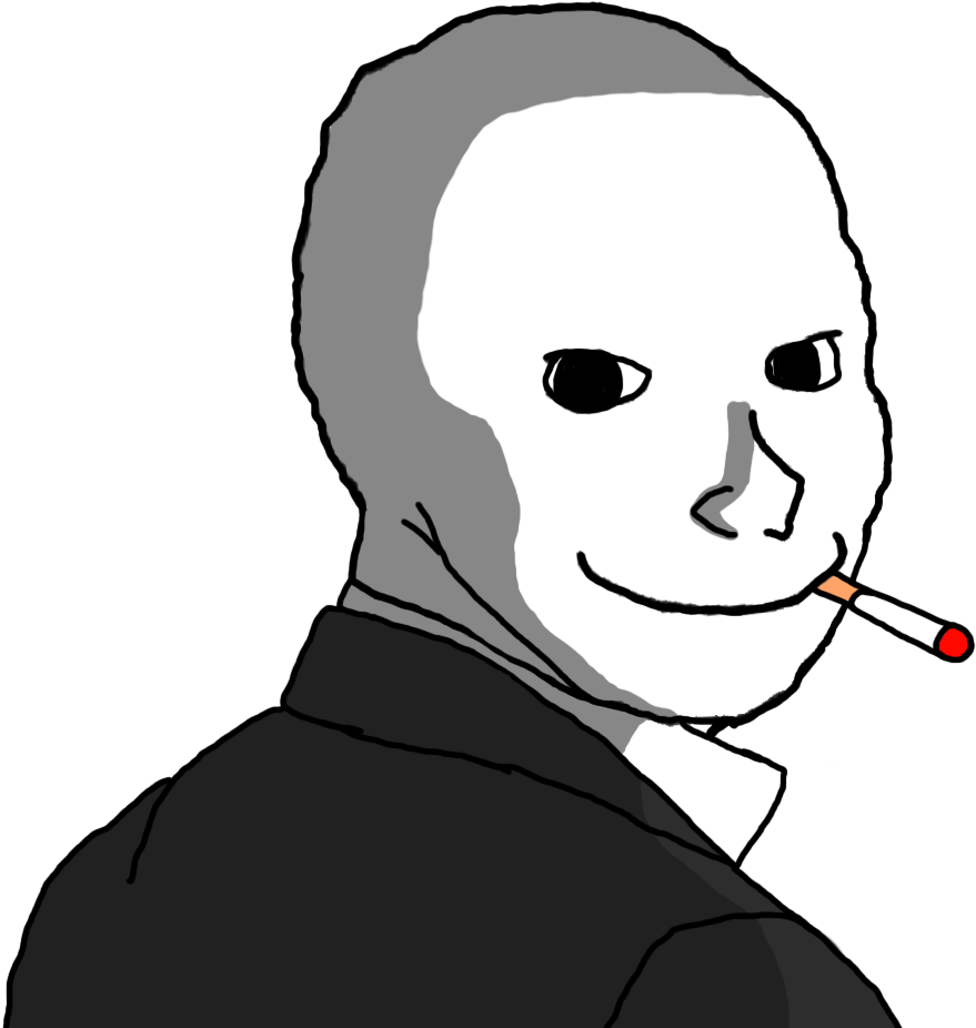 105 Kb Png - Hijak Wojak Clipart (1128x1002), Png Download