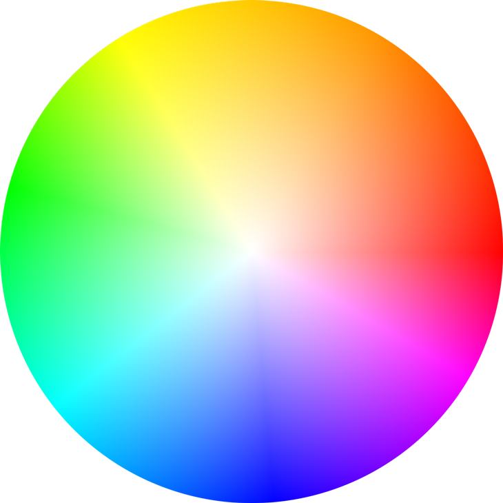 Color Wheel - 32 Bit Color Wheel Clipart (730x730), Png Download
