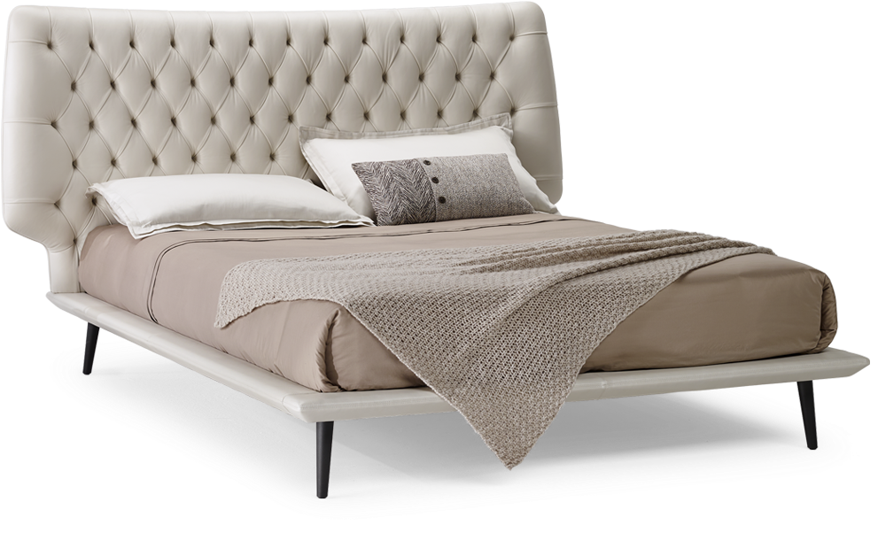 Natuzzi Italia Dolce Vita Bed , Png Download - Dolce Vita Natuzzi Clipart (991x602), Png Download