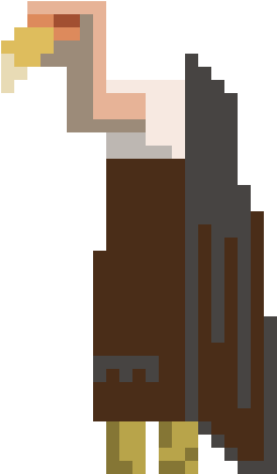 Vulture - Illustration Clipart (1200x1200), Png Download