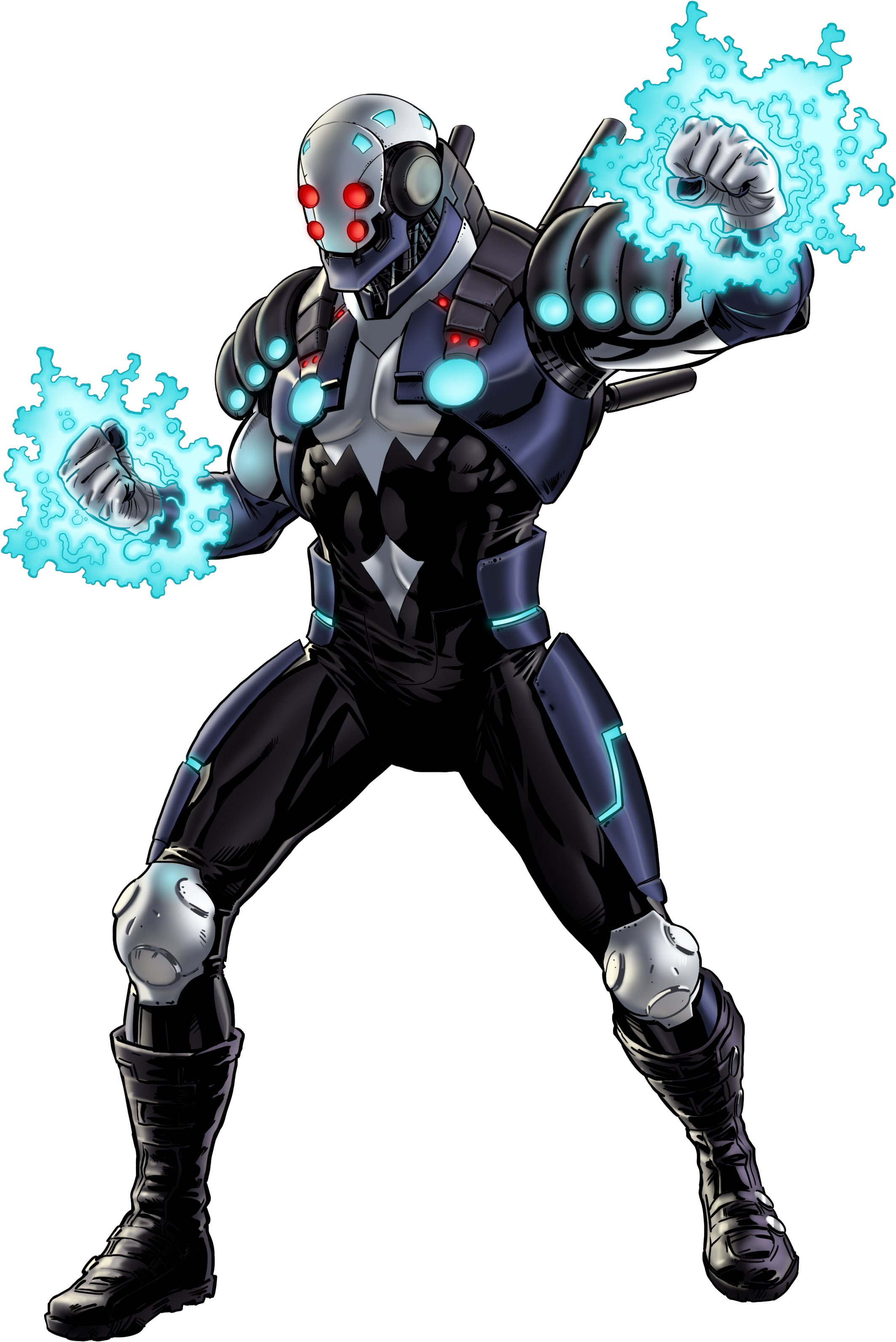 Blizzard - Blizzard Iron Man Villains Clipart (2550x3300), Png Download