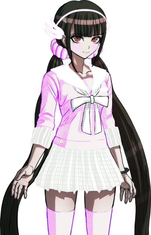 Angel Hair Tumblr Wing Pink Anime Png Angel Hair Tumblr - Anime Clipart (521x810), Png Download