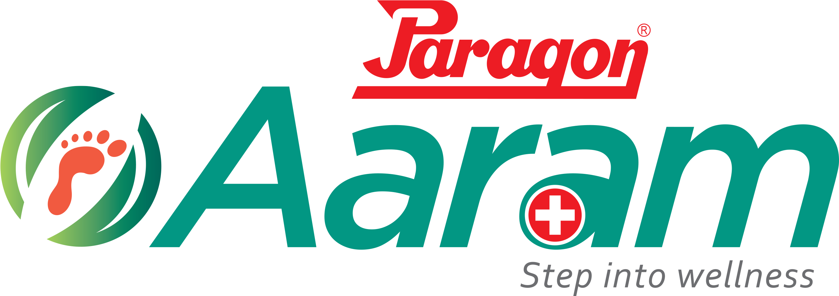 Paragon Aaram - Footwear Paragon Logo Clipart (2777x976), Png Download