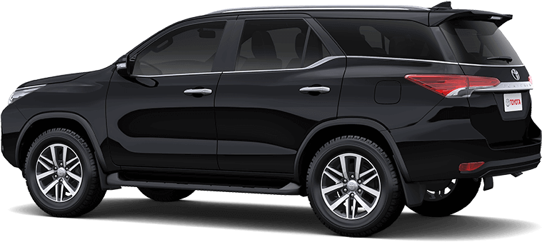 When You Get Behind The Wheel Of A Fortuner, You Anticipate - Toyota Fortuner 2018 Attitude Black Clipart (1000x439), Png Download