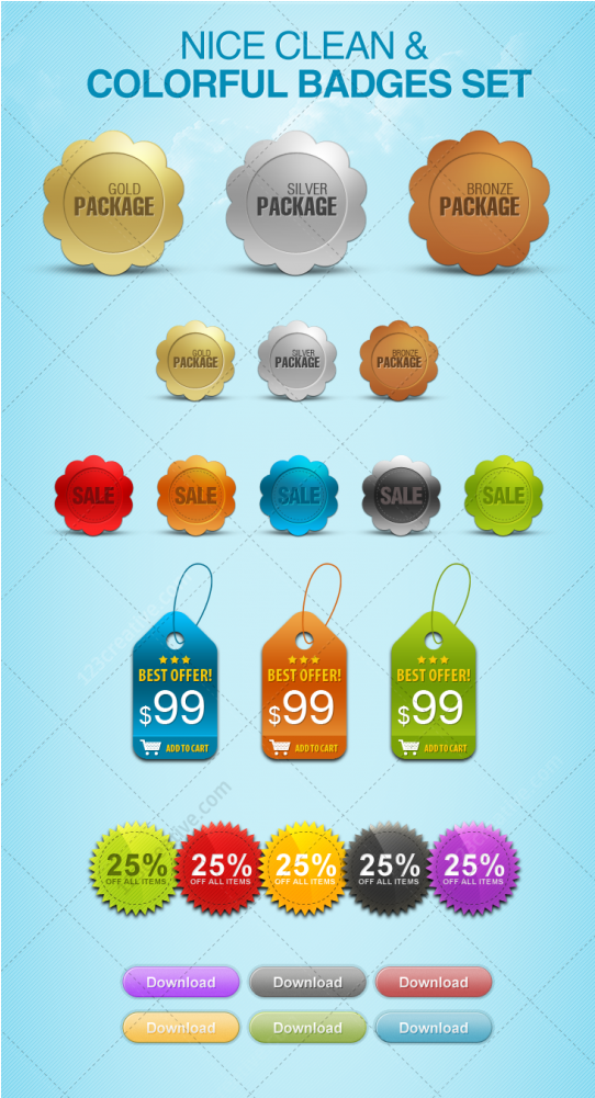 Vector Stickers Psd - Nice Price Tags Clipart (1200x1000), Png Download