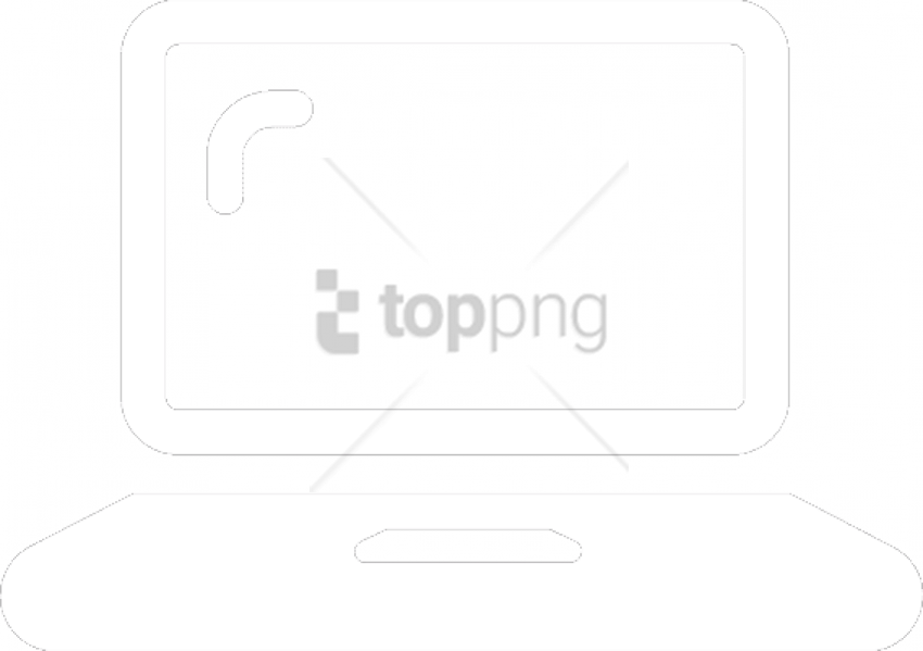 Free Png Icon Of A Laptop - Icon Programs Clipart (850x599), Png Download