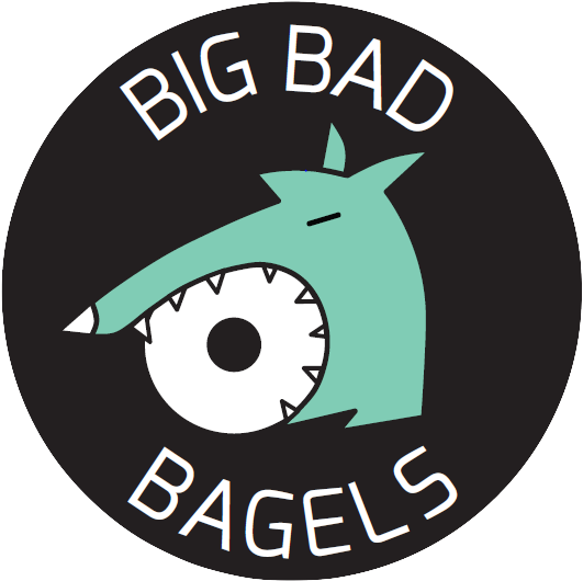 Big Bad Bagels Logo Clipart (640x633), Png Download