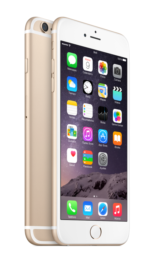 Iphone 6 Plus Gold Png - Айфон 6 Плюс Голд Clipart (1000x1000), Png Download