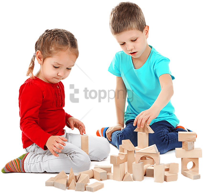 Free Png School Kids Playing Png Png Image With Transparent - Preschool Children Clipart (850x811), Png Download