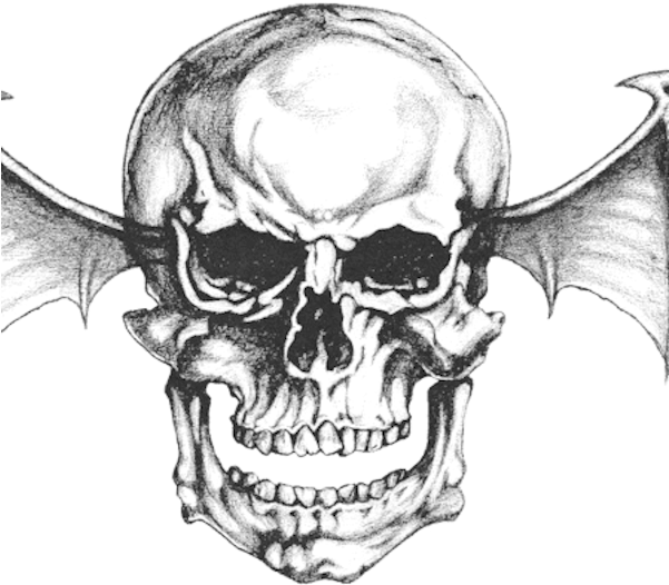 Avenged Sevenfold Band Logo Clipart (600x543), Png Download