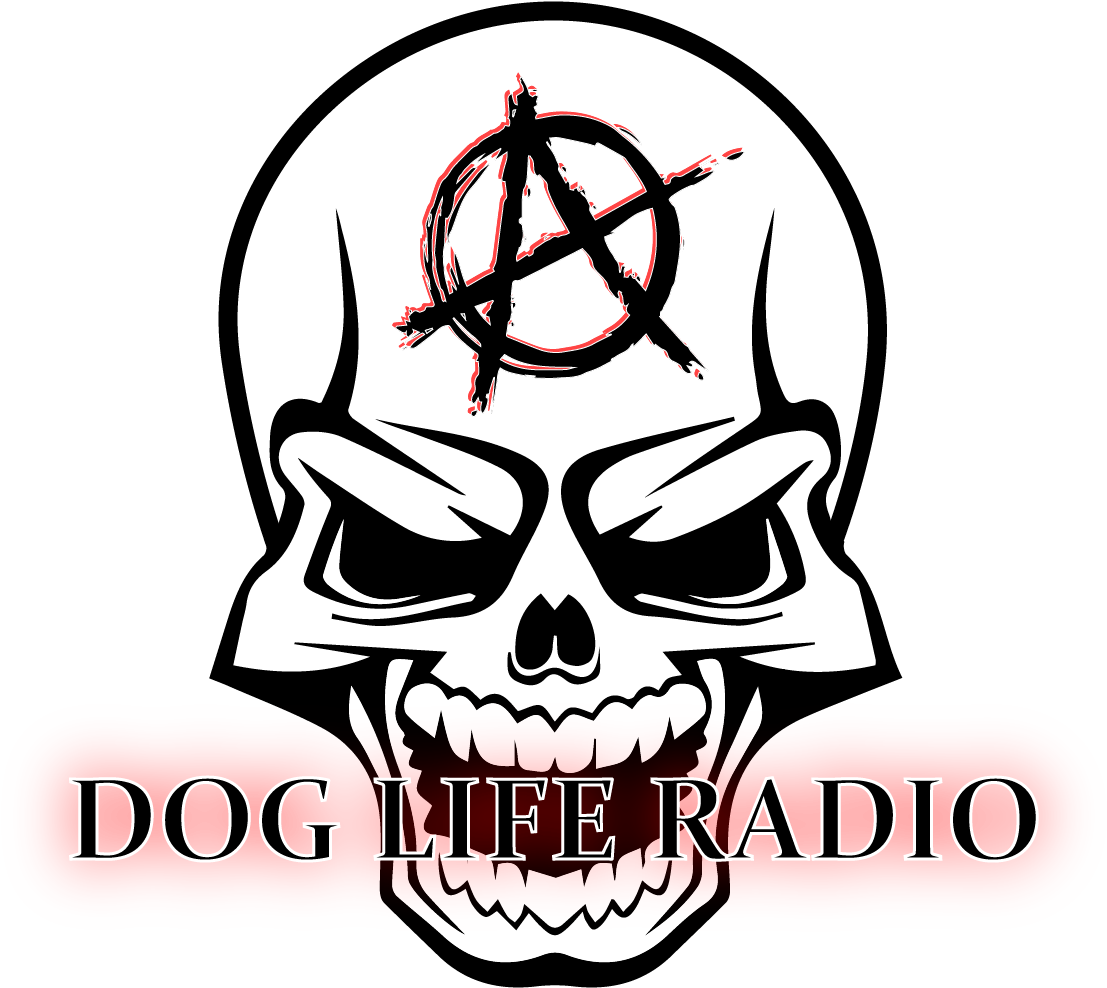 Dog Life Radiofollow - Laughing Skull Vector Clipart (1139x987), Png Download