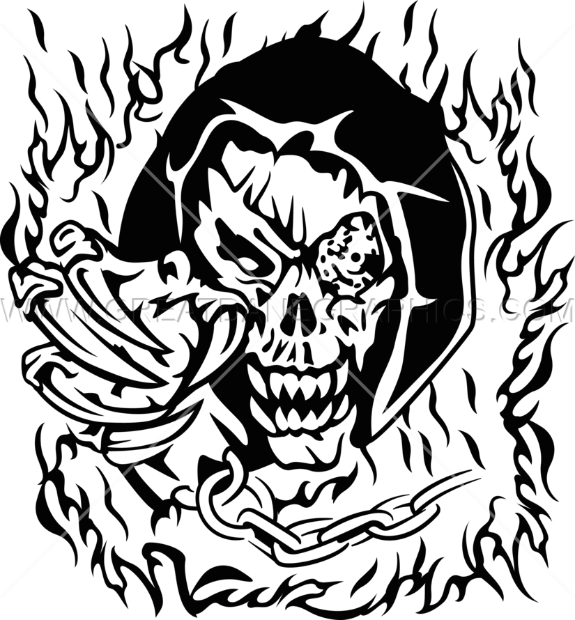 Transparent Skull Demon - Demon Skull Transparent Clipart (825x890), Png Download