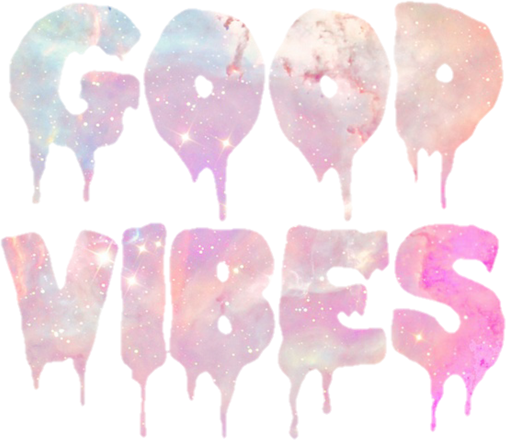 Good Vibes Clipart With Transparent Background - Good Vibes Clip Art - Png Download (1024x1024), Png Download
