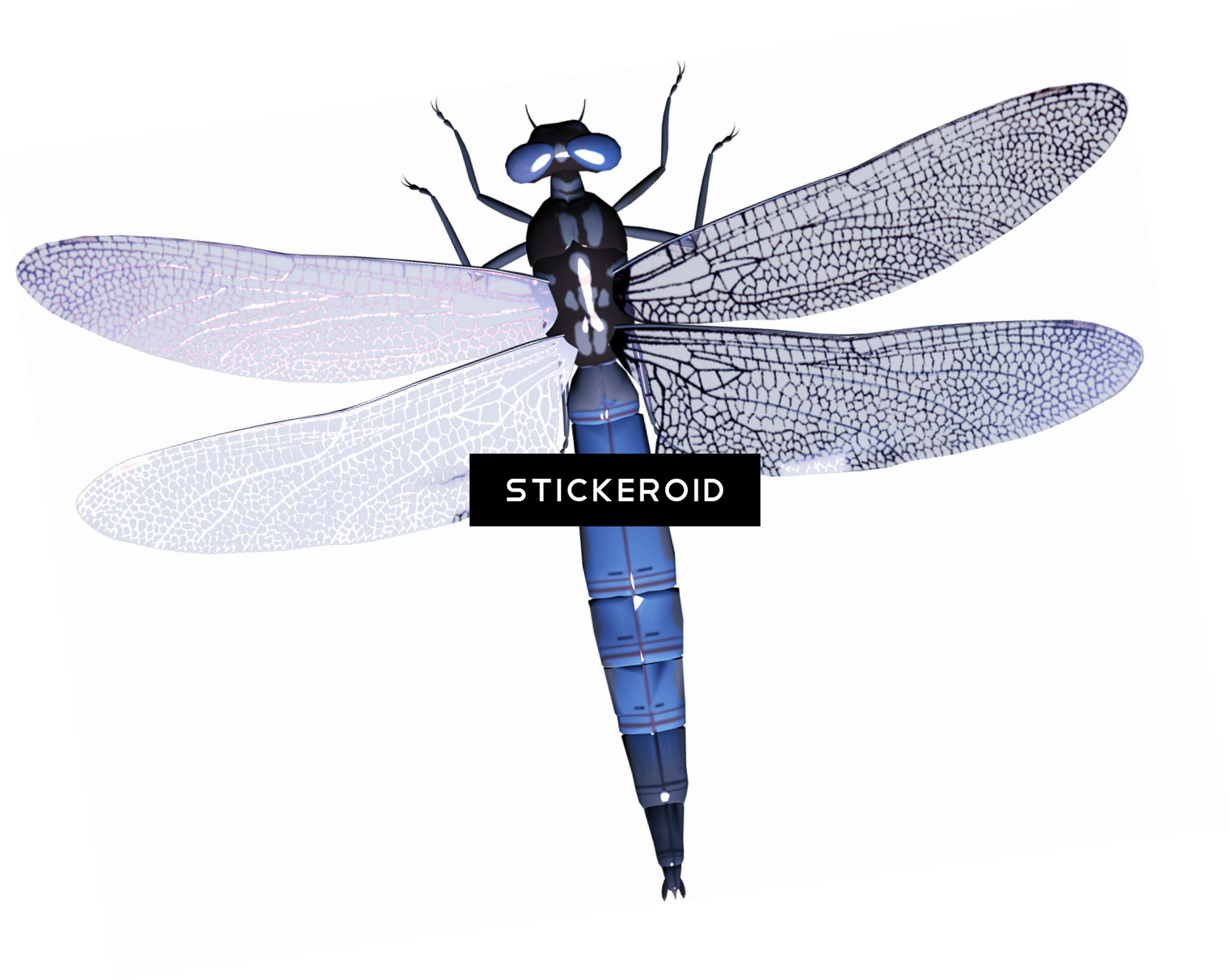 Dragonfly , Png Download - Dragonfly Silhouette Clipart (1522x1212), Png Download