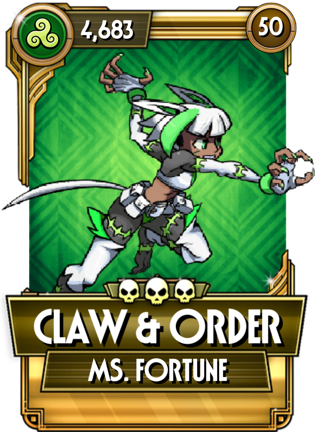 Claw & Order - Valentine Skullgirls Surgeon General Clipart (1081x1483), Png Download