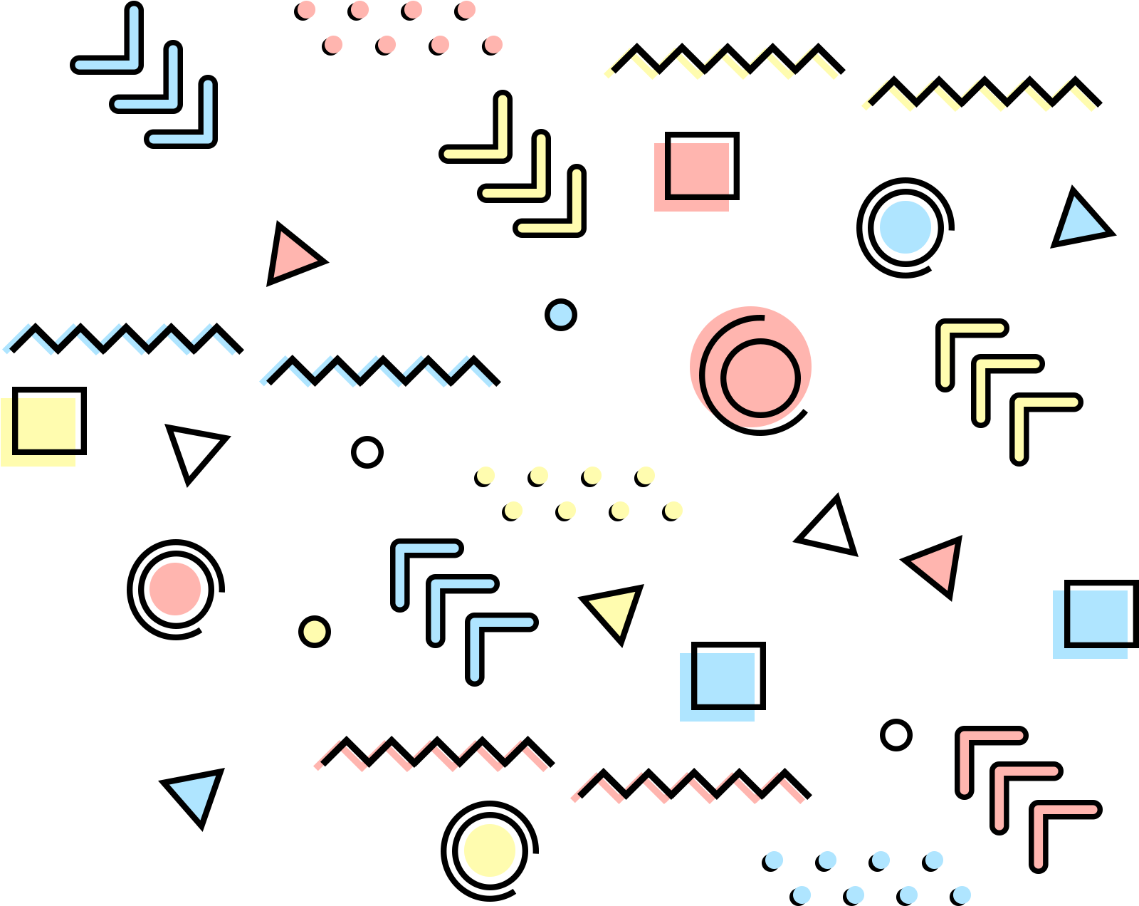 Memphis Clipart (2000x2000), Png Download