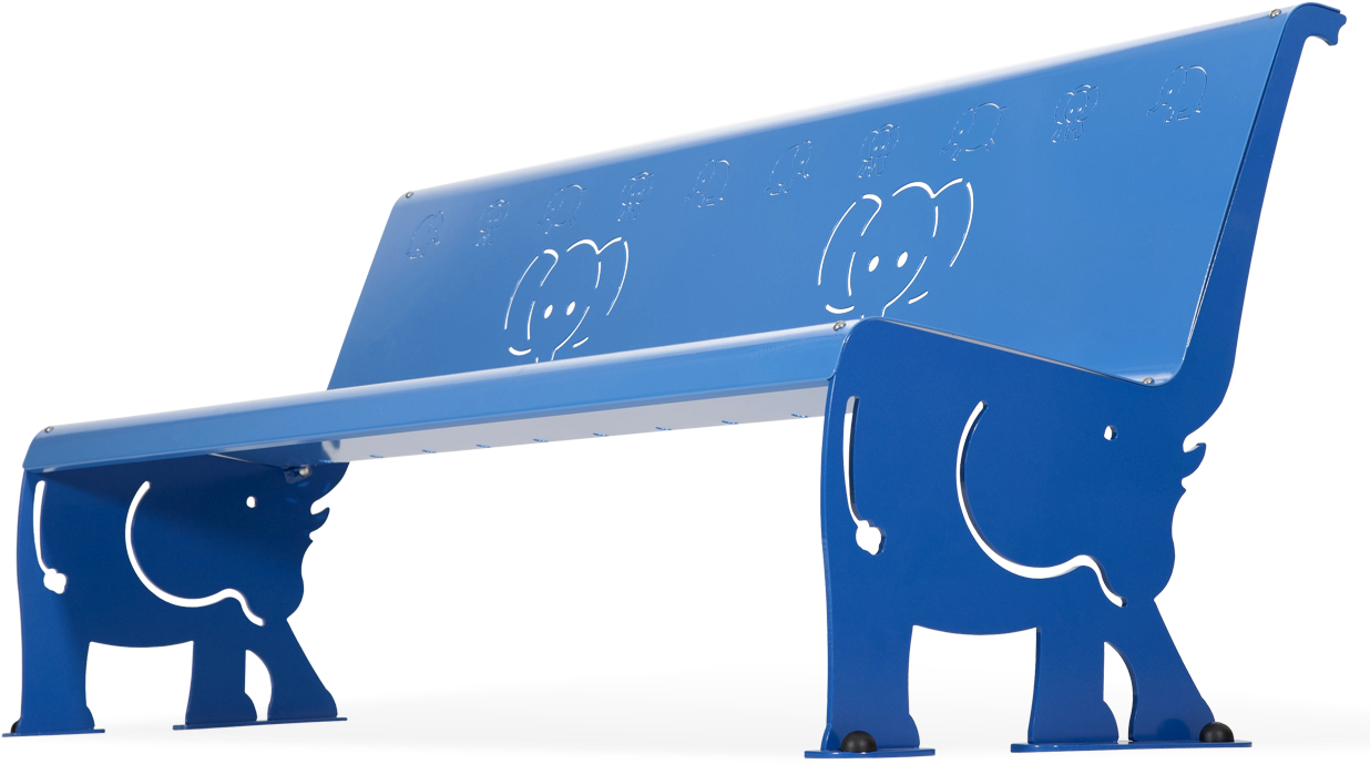 Bench Dumbo Bench Dumbo Bench Dumbo - Ox Clipart (1250x700), Png Download