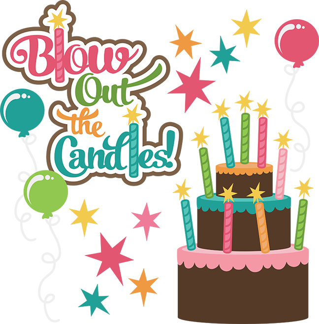 Birthday Candles Clipart Different Birthday - Male Happy Birthday Clip Art - Png Download (648x658), Png Download