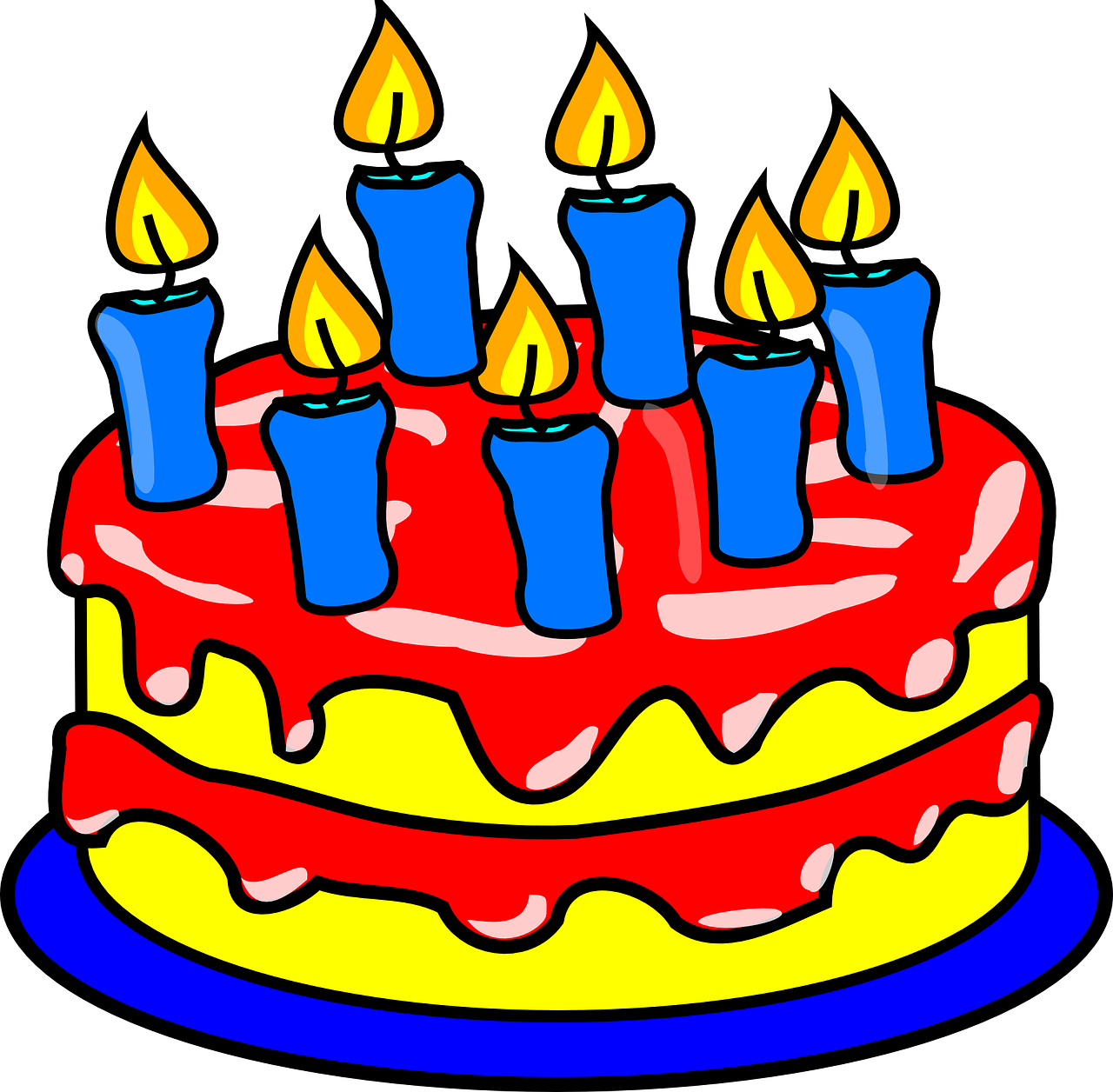 Birthday Cake Candles Child Png Image - Birthday Cake Clip Art Transparent ...