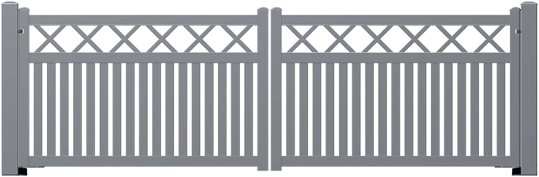 Gray Driveway Gate - Titulcia Clipart (800x600), Png Download
